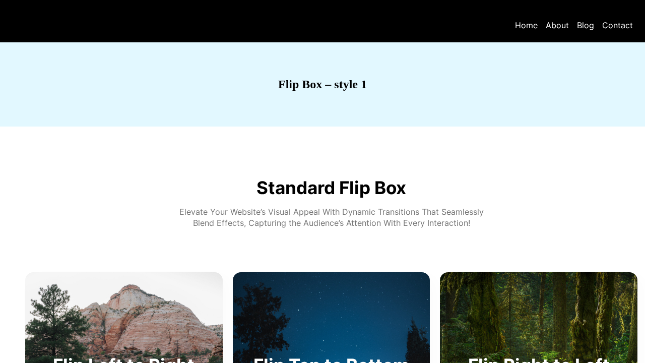 Flip Box Style 1