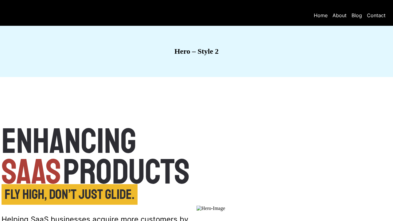 Header Style 2
