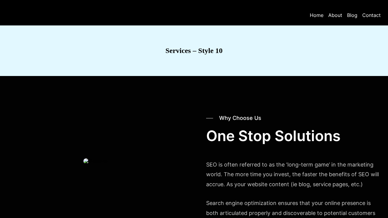 Services Style 10