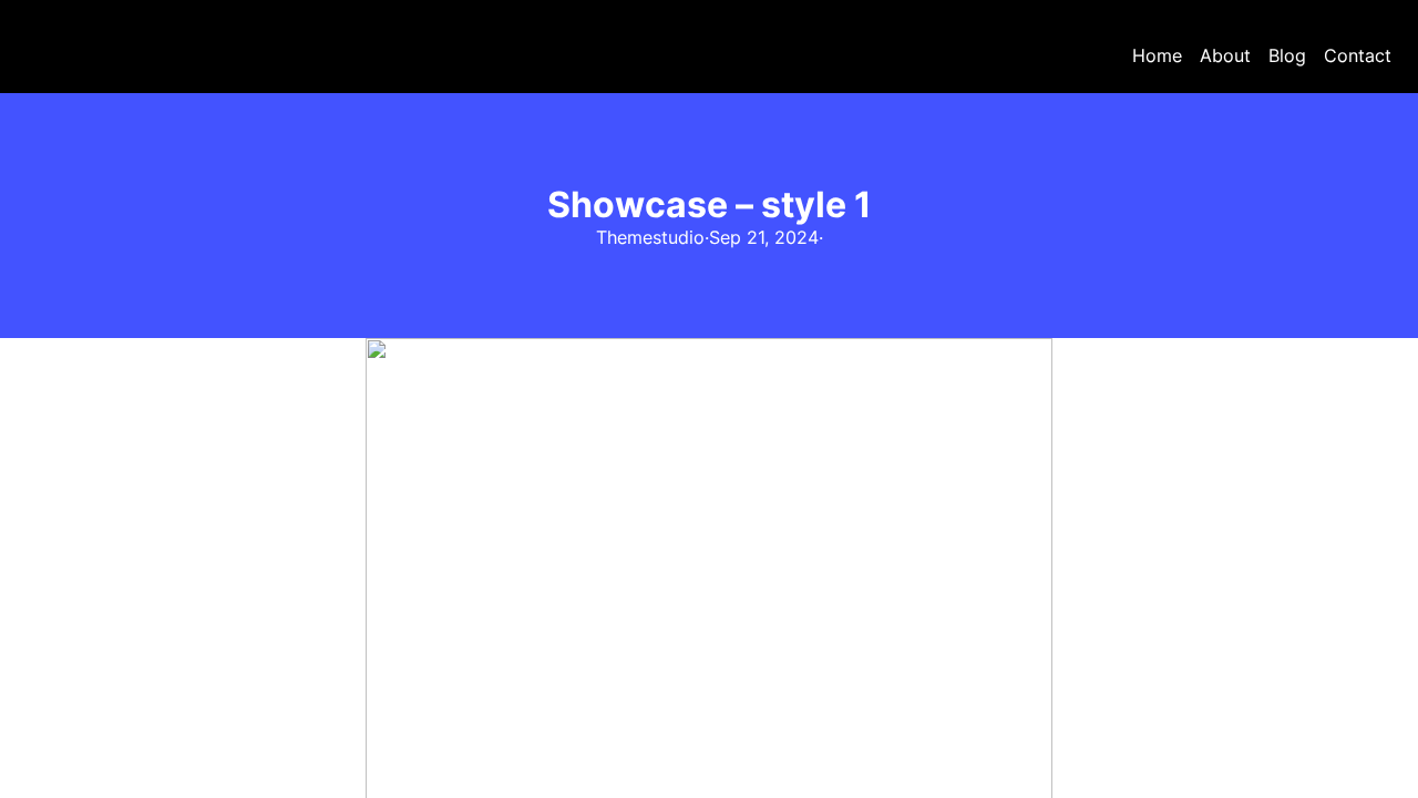 Showcase Style 1